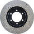 127.44118R by CENTRIC - Slotted Drilled Rotor