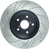 127.44122CL by CENTRIC - Sportstop Cryo Drilled & Slotted Rotor, Left
