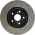 Centric 127.44125CL Disc Brake Rotor Sportstop Cryo Drilled & Slotted Rotor, Left