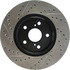 127.44125L by CENTRIC - Slotted Drilled Rotor