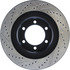 127.44127L by CENTRIC - Sport Drilled & Slotted Rotor, Left