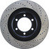 127.44127R by CENTRIC - Slotted Drilled Rotor