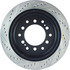 127.44128L by CENTRIC - Sport Drilled & Slotted Rotor, Left