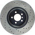 128.34086R by CENTRIC - Cross Drilled Rotor