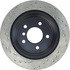 128.34091L by CENTRIC - Cross Drilled Rotor