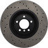 128.34093R by CENTRIC - Cross Drilled Rotor