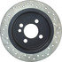 128.34094R by CENTRIC - Cross Drilled Rotor