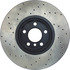 128.34096L by CENTRIC - Cross Drilled Rotor