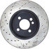 128.34100L by CENTRIC - Cross Drilled Rotor