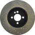 128.34101R by CENTRIC - Cross Drilled Rotor