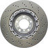 128.34106 by CENTRIC - Centric Premium OE Style Drilled Brake Rotor