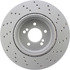 128.34110 by CENTRIC - Centric Premium OE Style Drilled Brake Rotor