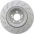 Centric 128.34111 Disc Brake Rotor Centric Premium OE Style Drilled Brake Rotor