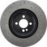 128.34114L by CENTRIC - Sport Cross Drilled Brake Rotor, Left