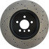 128.34124R by CENTRIC - Cross Drilled Rotor