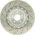 128.34162 by CENTRIC - Centric Premium OE Style Drilled Brake Rotor