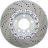 128.34169 by CENTRIC - Centric Premium OE Style Drilled Brake Rotor