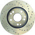 128.35011R by CENTRIC - Cross Drilled Rotor