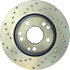 128.35011L by CENTRIC - Cross Drilled Rotor