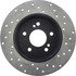 128.35012CR by CENTRIC - Sportstop Cryo Sport Drilled Rotor, Right
