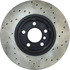 128.34134R by CENTRIC - Cross Drilled Rotor