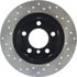 128.34137CL by CENTRIC - Sportstop Cryo Sport Drilled Rotor, Left