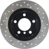 128.34137CR by CENTRIC - Sportstop Cryo Sport Drilled Rotor, Right