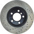 Centric 128.34138L Disc Brake Rotor Cross Drilled Rotor