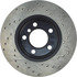 128.34138R by CENTRIC - Cross Drilled Rotor