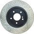 128.35034R by CENTRIC - Cross Drilled Rotor