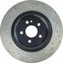 128.35043L by CENTRIC - Cross Drilled Rotor