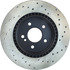 128.35048R by CENTRIC - Cross Drilled Rotor