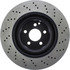 128.35049 by CENTRIC - Centric Premium OE Style Drilled Brake Rotor