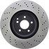 128.35052 by CENTRIC - Centric Premium OE Style Drilled Brake Rotor