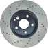128.35060CL by CENTRIC - Sportstop Cryo Sport Drilled Rotor, Left