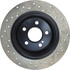 Centric 128.35061CR Disc Brake Rotor Sportstop Cryo Sport Drilled Rotor, Right