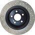 128.35061L by CENTRIC - Cross Drilled Rotor