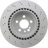 128.35067 by CENTRIC - Centric Premium OE Style Drilled Brake Rotor