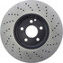 128.35069 by CENTRIC - Centric Premium OE Style Drilled Brake Rotor