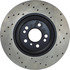 128.35089R by CENTRIC - Cross Drilled Rotor