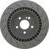 128.35096 by CENTRIC - Centric Premium OE Style Drilled Brake Rotor