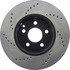 128.35109L by CENTRIC - Cross Drilled Rotor