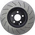 128.35110 by CENTRIC - Centric Premium OE Style Drilled Brake Rotor