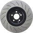 128.35118 by CENTRIC - Centric Premium OE Style Drilled Brake Rotor