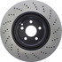 128.35120 by CENTRIC - Centric Premium OE Style Drilled Brake Rotor