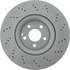 128.35132 by CENTRIC - Centric Premium OE Style Drilled Brake Rotor