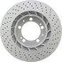 128.37027 by CENTRIC - Centric Premium OE Style Drilled Brake Rotor