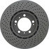 128.37035 by CENTRIC - Centric Premium OE Style Drilled Brake Rotor