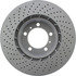 128.37037 by CENTRIC - Centric Premium OE Style Drilled Brake Rotor