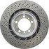 128.37055 by CENTRIC - Centric Premium OE Style Drilled Brake Rotor